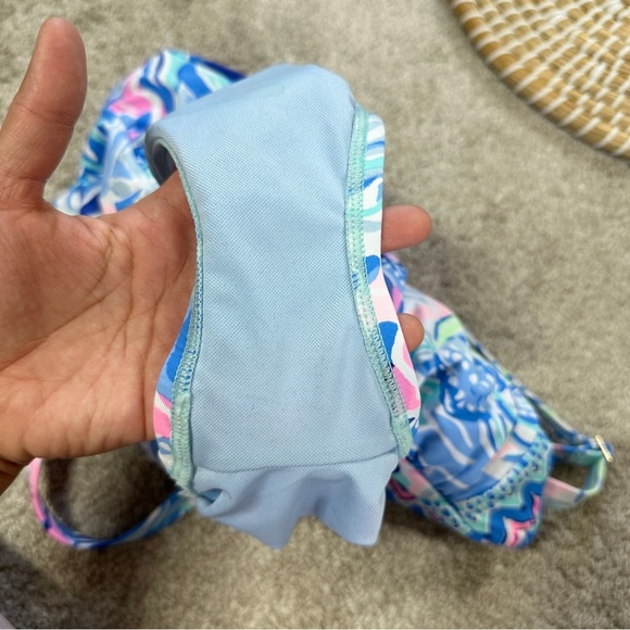 Lilly Pulitzer Women’s Justina One Piece Swimsuit in Shade Seekers Engineered 4 - Picture 10 of 16